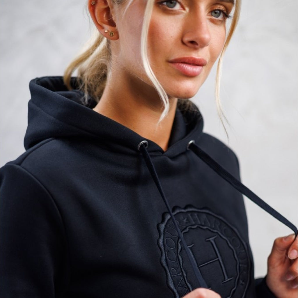 HENRY equestrian - HARCOUR - Hoodie Samy - Black
