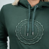 HENRY equestrian - HARCOUR - Hoodie Samy - Khaki