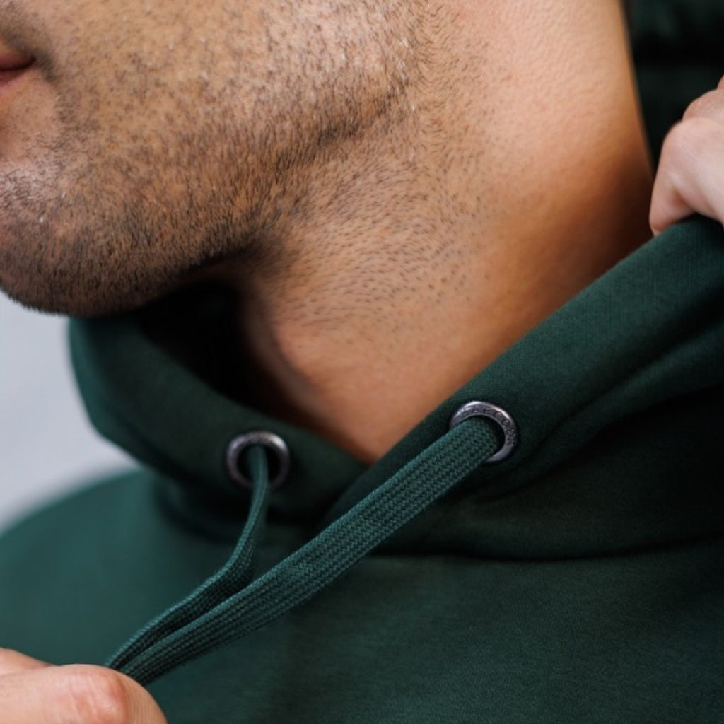 HENRY equestrian - HARCOUR - Hoodie Samy - Khaki