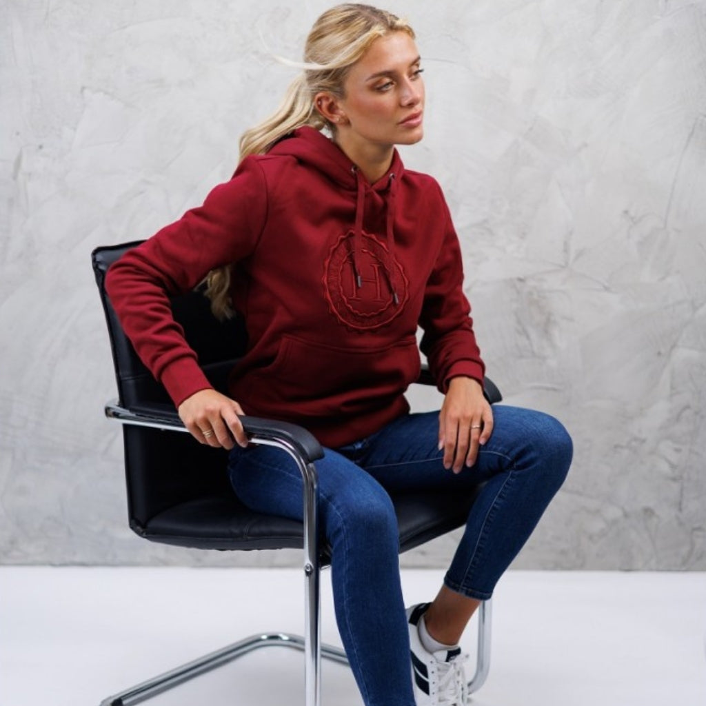 HENRY equestrian - HARCOUR - Hoodie Samy - Rubis