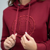 HENRY equestrian - HARCOUR - Hoodie Samy - Rubis