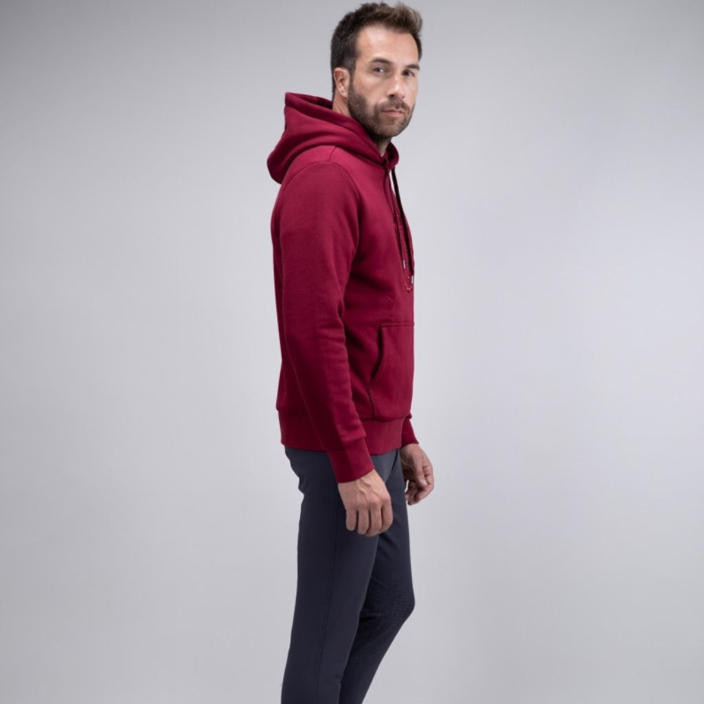 HENRY equestrian - HARCOUR - Hoodie Samy - Rubis