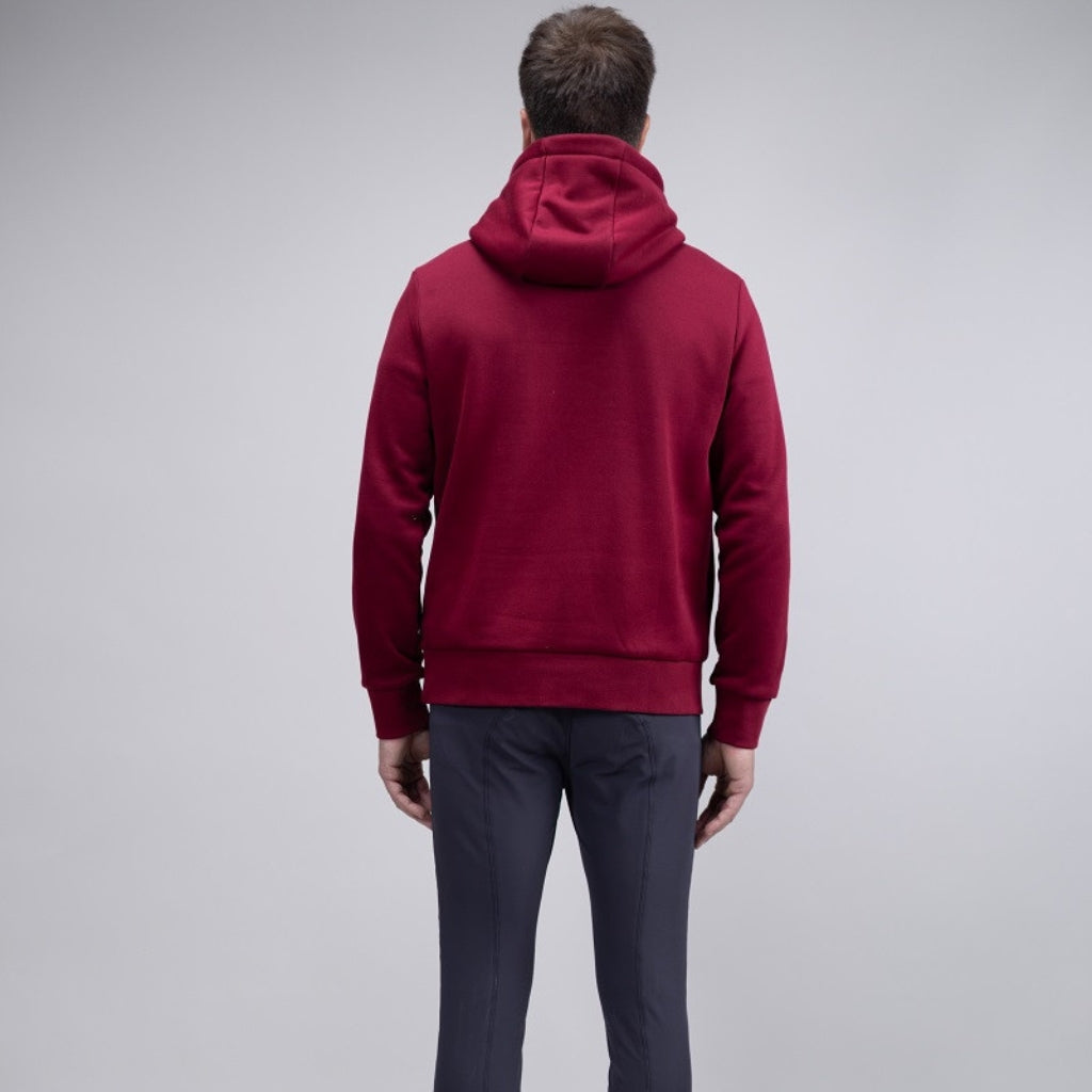 HENRY equestrian - HARCOUR - Hoodie Samy - Rubis