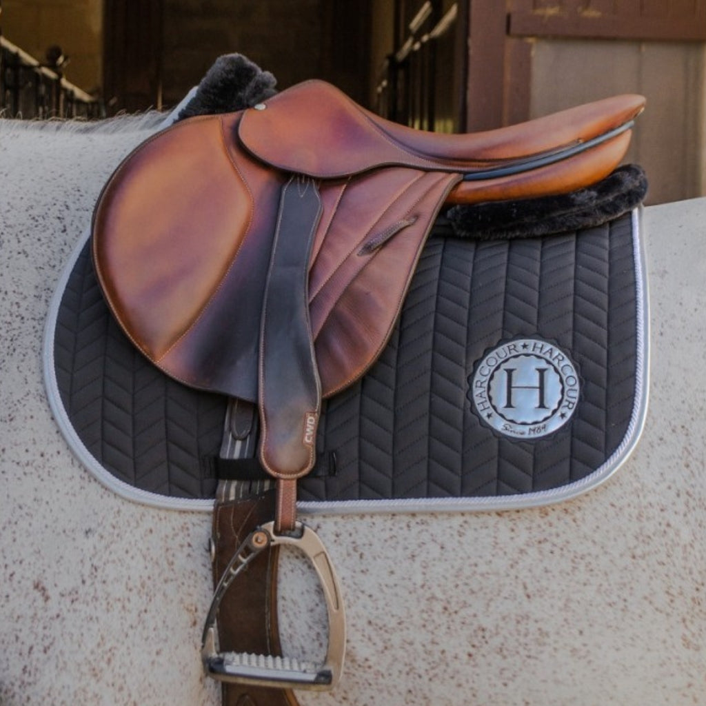 HENRY equestrian - Harcour - Υπόσαγμα jumping Smaug Black