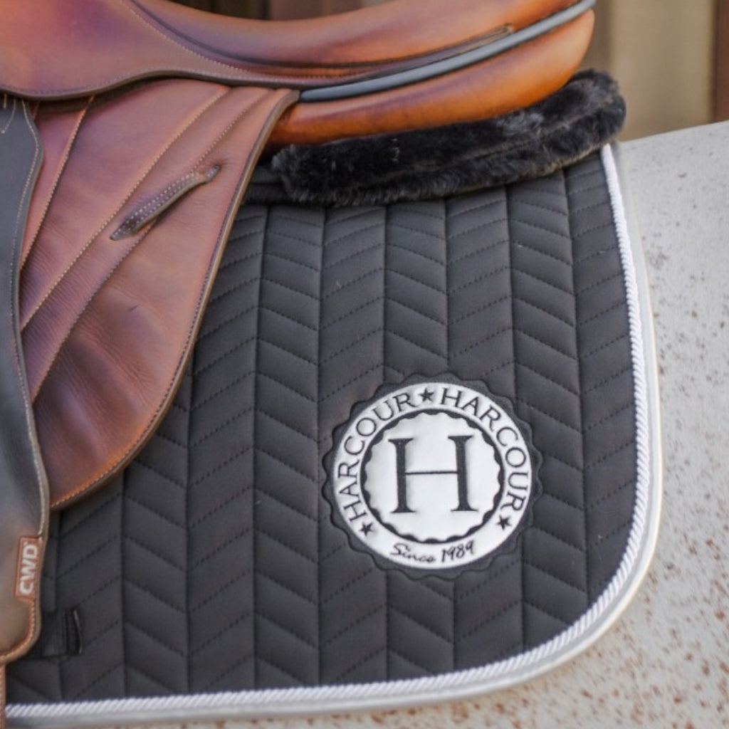 HENRY equestrian - Harcour - Υπόσαγμα jumping Smaug Black