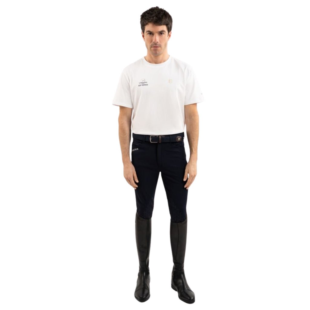 HENRY equestrian - Harcour - Ανδρικό κοντομάνικο μπλουζάκι Munchen EEF - white