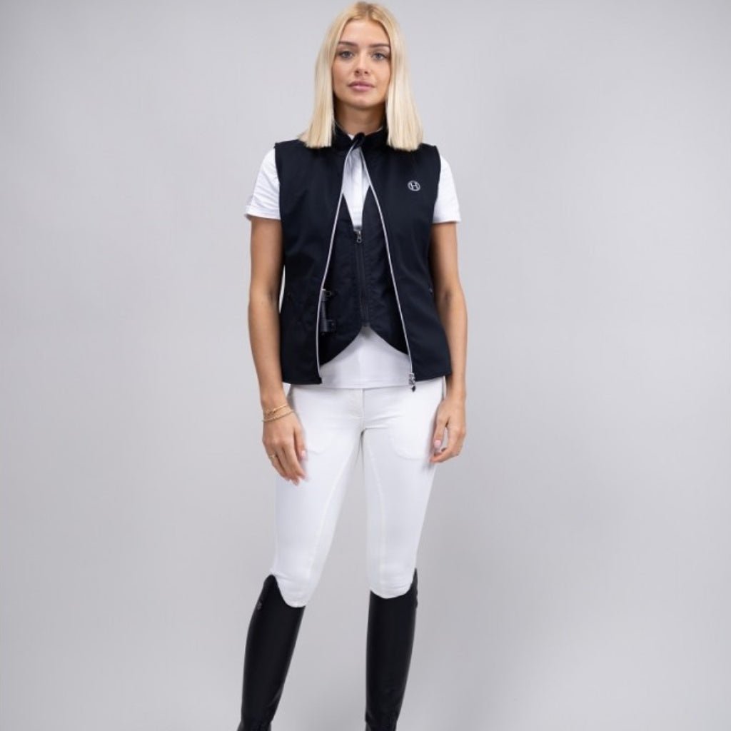 HENRY equestrian - Harcour - Pack Γυναικείο jacket Senjo + θώρακα Airbag - Black