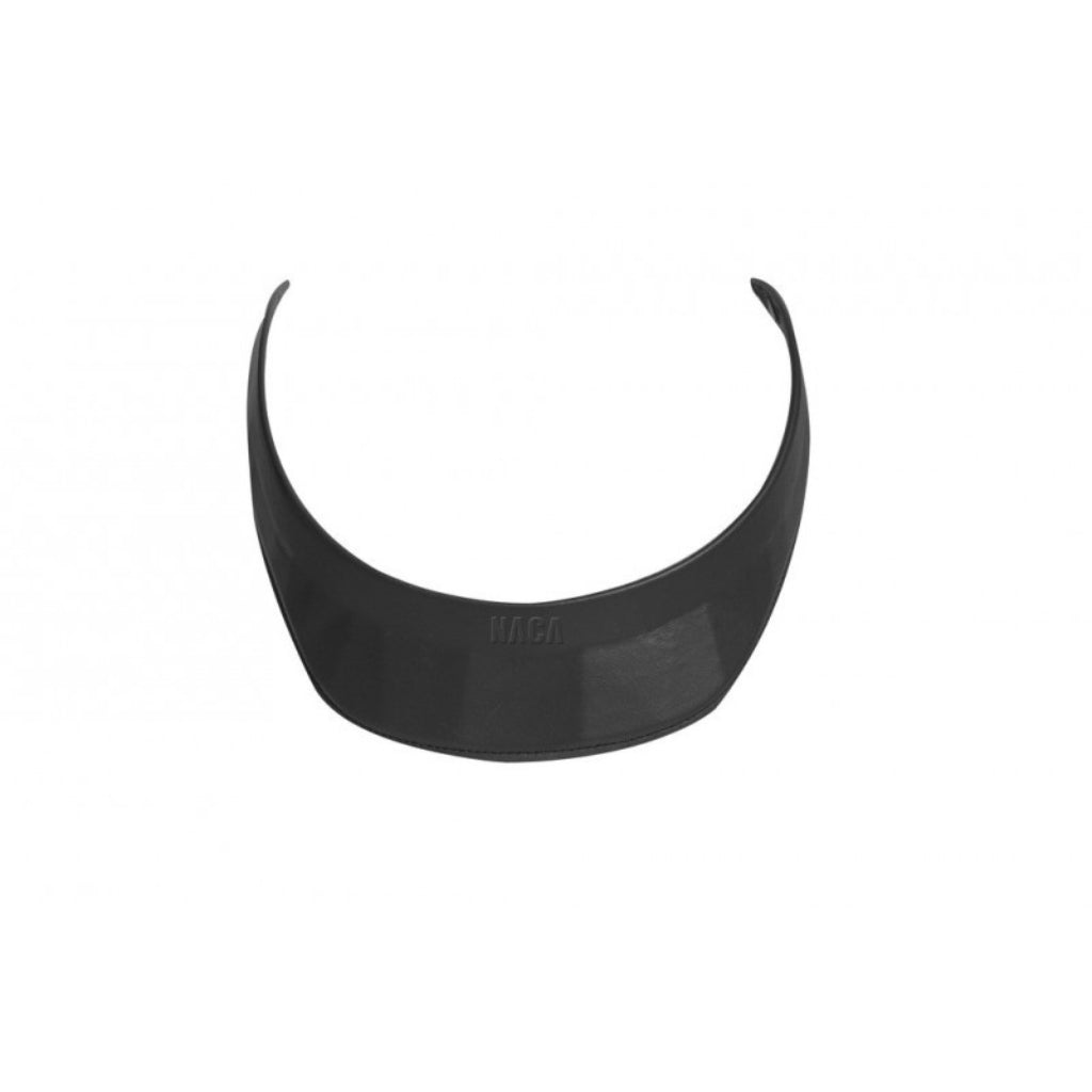 HENRY equestrian - NACA - Δερμάτινο γείσο για κράνος NACA Black