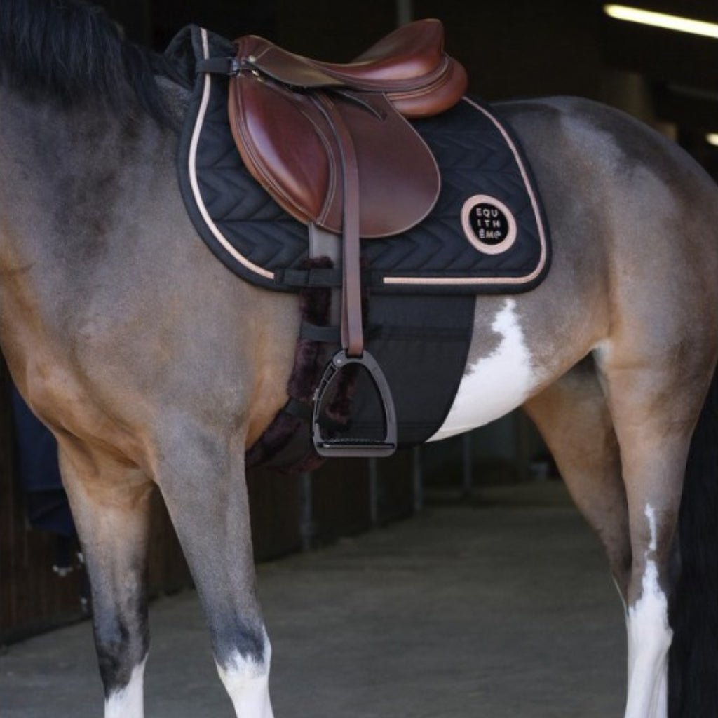 HENRY equestrian - Norton - Προστατευτική ζώνη σπιρουνιού μαύρο