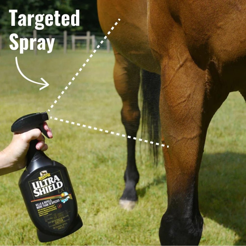 HENRY equestrian - Absorbine - Εντομοαπωθητικό σπρέι Ultra Shield 946 ml