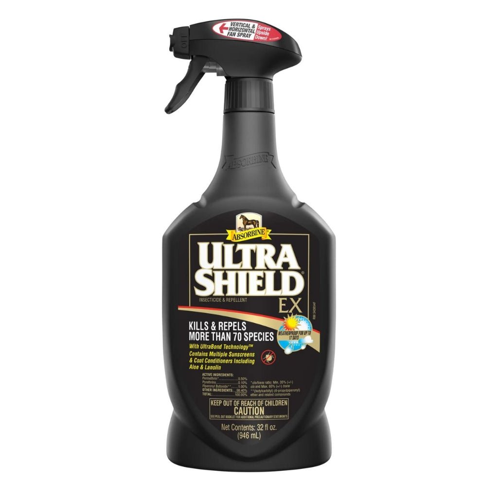 HENRY equestrian - Absorbine - Εντομοαπωθητικό σπρέι Ultra Shield 946 ml
