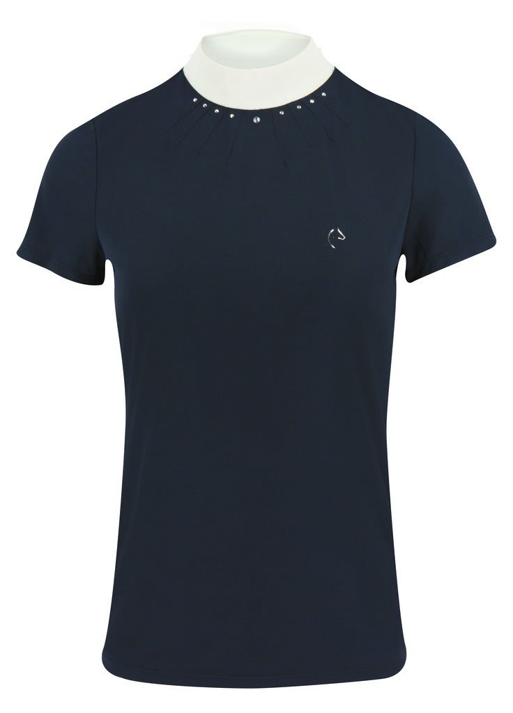 HENRY equestrian - Equitheme - Γυναικείο κοντομάνικο μπλουζάκι αγώνων Efel navy