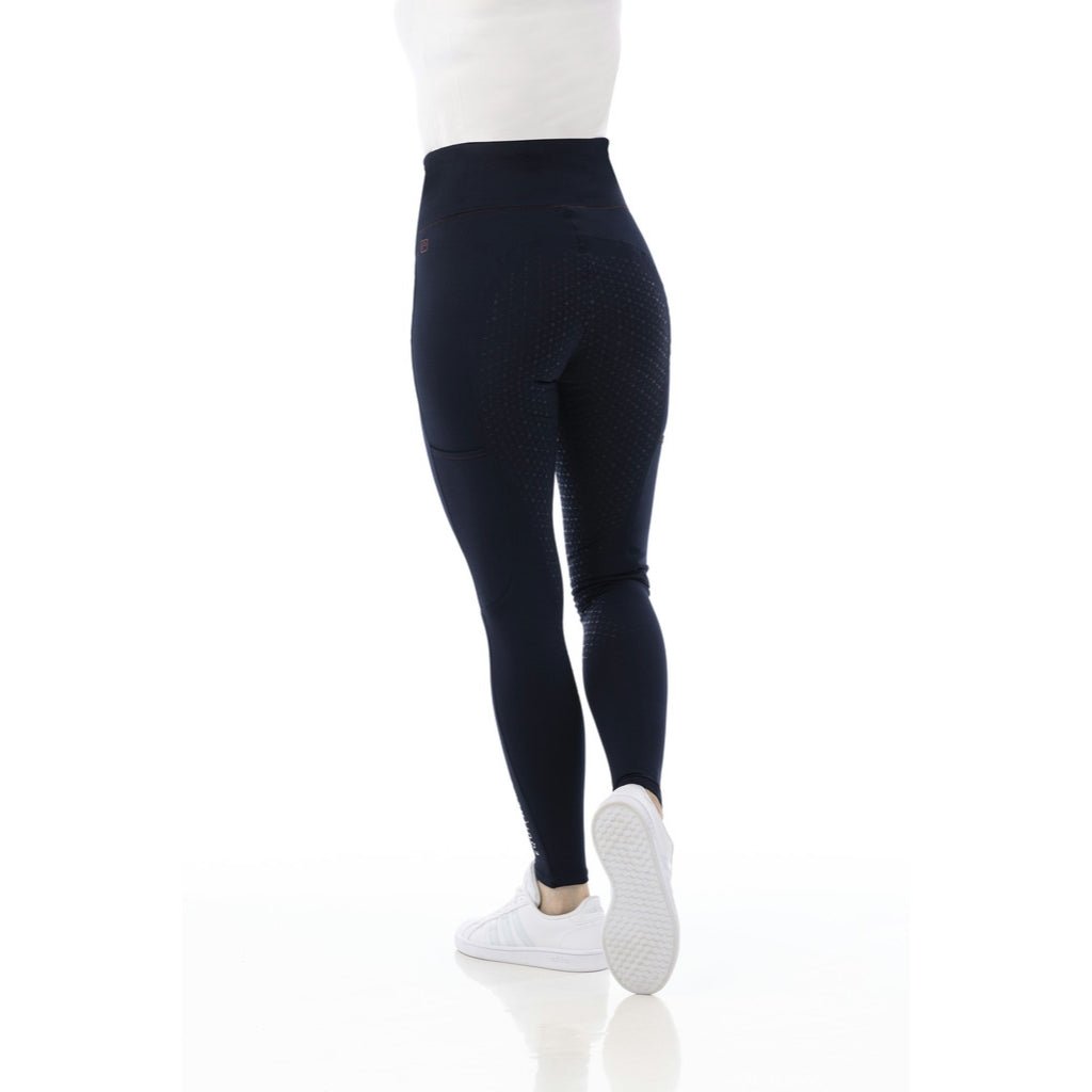 HENRY equestrian - Equitheme - Γυναικείο legging ιππασίας Lyly pull-on full grip - navy