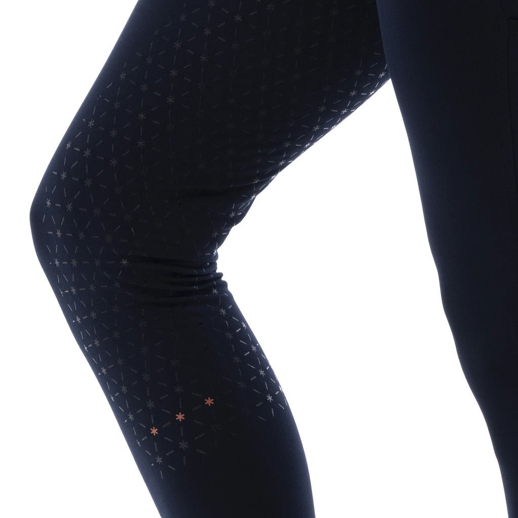 HENRY equestrian - Equitheme - Γυναικείο legging ιππασίας Lyly pull-on full grip - navy