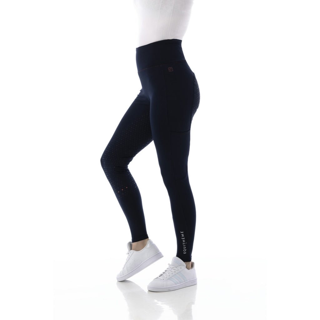 HENRY equestrian - Equitheme - Γυναικείο legging ιππασίας Lyly pull-on full grip - navy