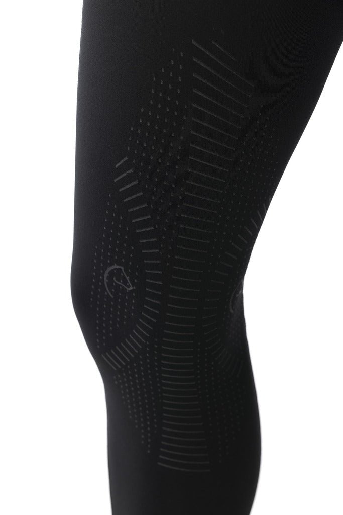 HENRY equestrian - Equitheme - Γυναικείο legging ιππασίας Tea pull-on μαύρο