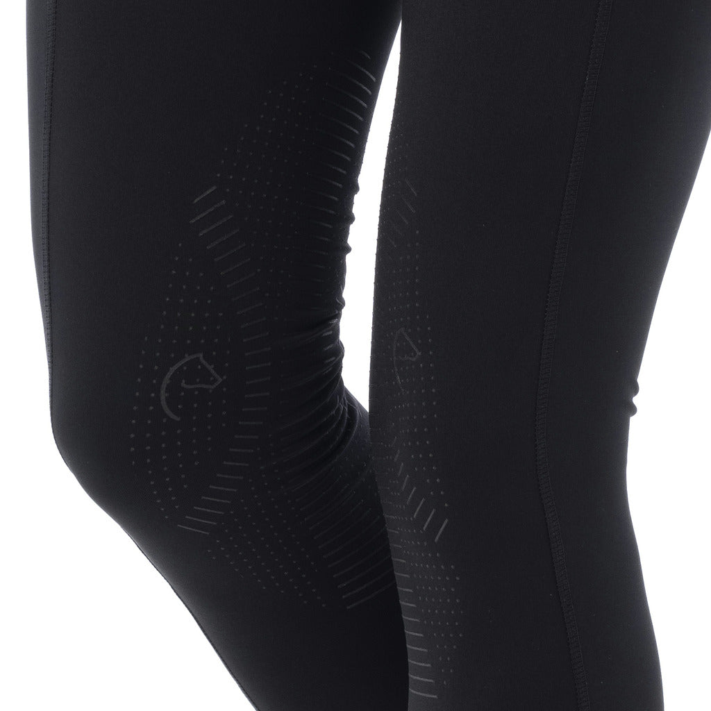 HENRY equestrian - Equitheme - Γυναικείο legging ιππασίας Tea pull-on μαύρο / χακί
