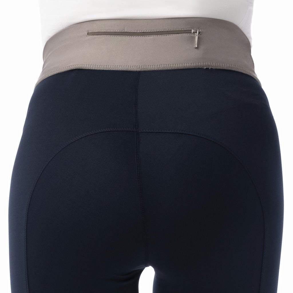 HENRY equestrian - Equitheme - Γυναικείο legging ιππασίας Tea pull-on navy