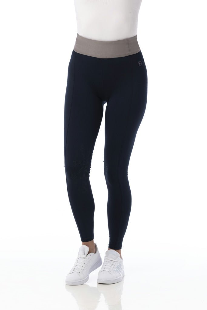 HENRY equestrian - Equitheme - Γυναικείο legging ιππασίας Tea pull-on navy