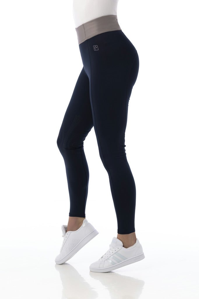 HENRY equestrian - Equitheme - Γυναικείο legging ιππασίας Tea pull-on navy