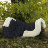 HENRY equestrian - Equitheme - Half pad Teddy μαύρο