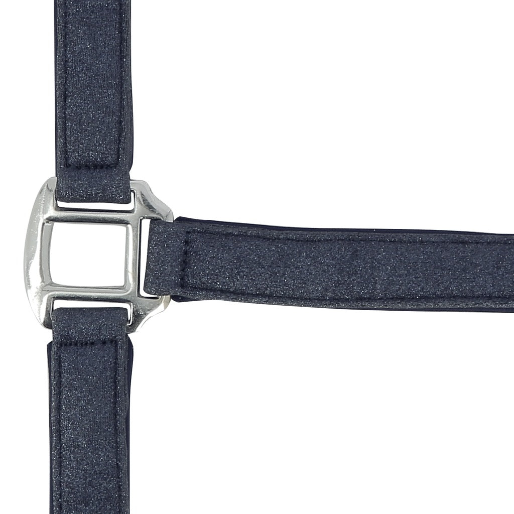 HENRY equestrian - Equitheme - Καπίστρι με σχοινί Glitter navy