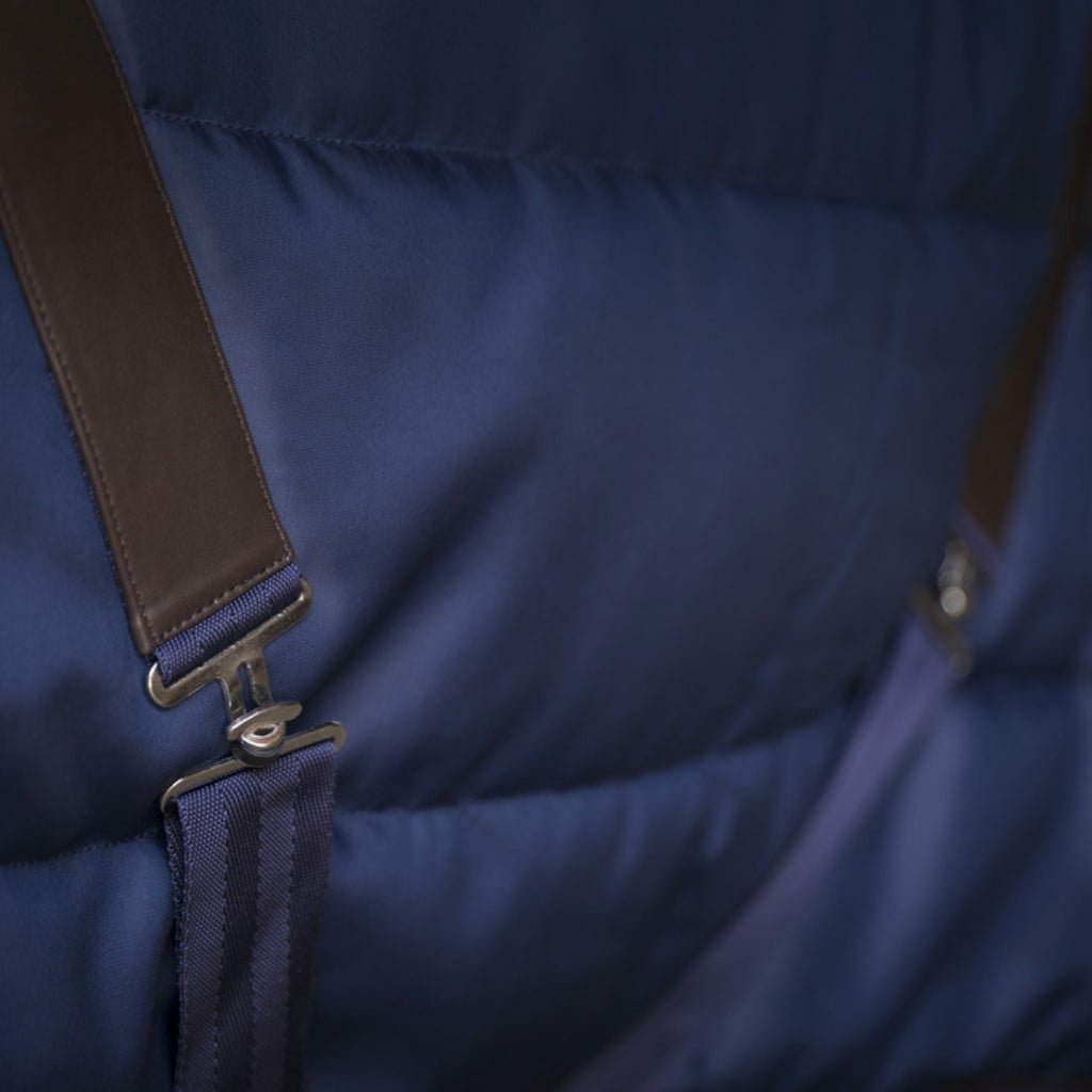 HENRY equestrian - Equitheme - Κουβέρτα στάβλου Teddy - navy