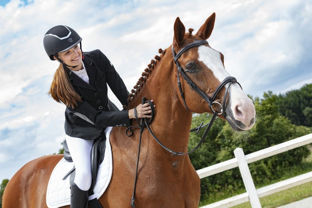 HENRY equestrian - Equitheme - Κράνος Insert mesh μαύρο