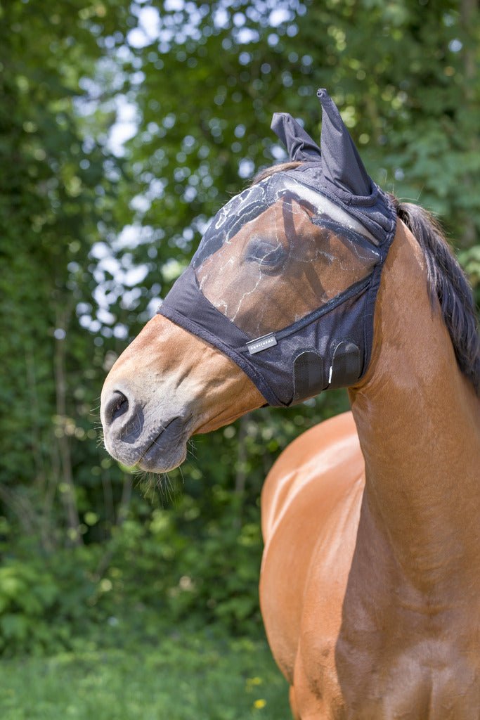 HENRY equestrian - Equitheme - Μάσκα για μύγες Ripstop μαύρο