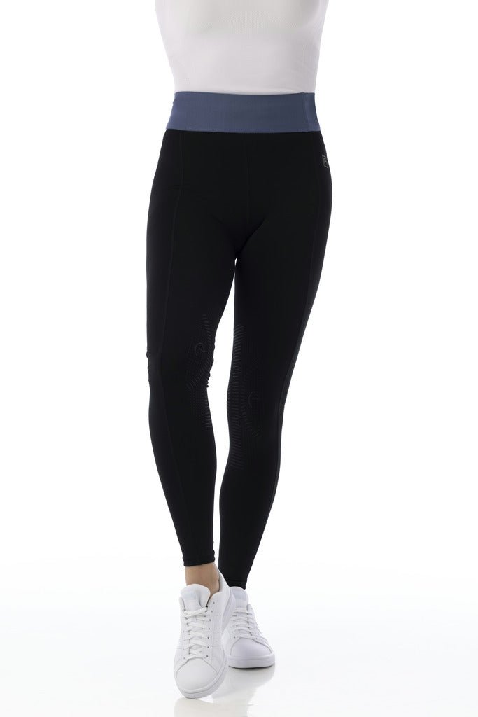 HENRY equestrian - Equitheme - Παιδικό legging ιππασίας Tea pull-on μαύρο