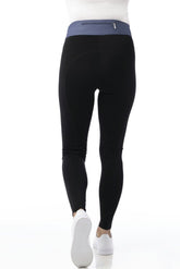 HENRY equestrian - Equitheme - Παιδικό legging ιππασίας Tea pull-on μαύρο