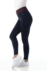 HENRY equestrian - Equitheme - Παιδικό legging ιππασίας Tea pull-on navy