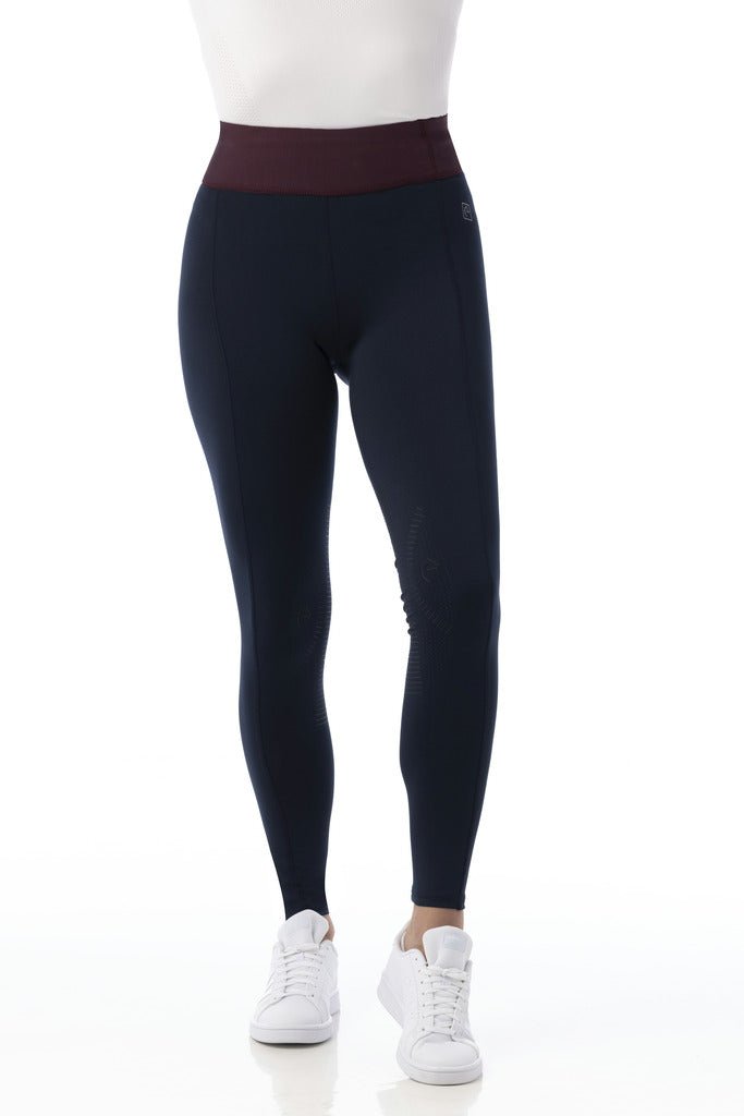 HENRY equestrian - Equitheme - Παιδικό legging ιππασίας Tea pull-on navy