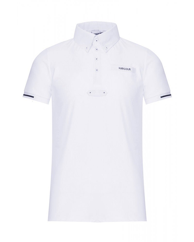 HENRY equestrian - Harcour - Ανδρικό μπλουζάκι αγώνων Crystallo λευκό