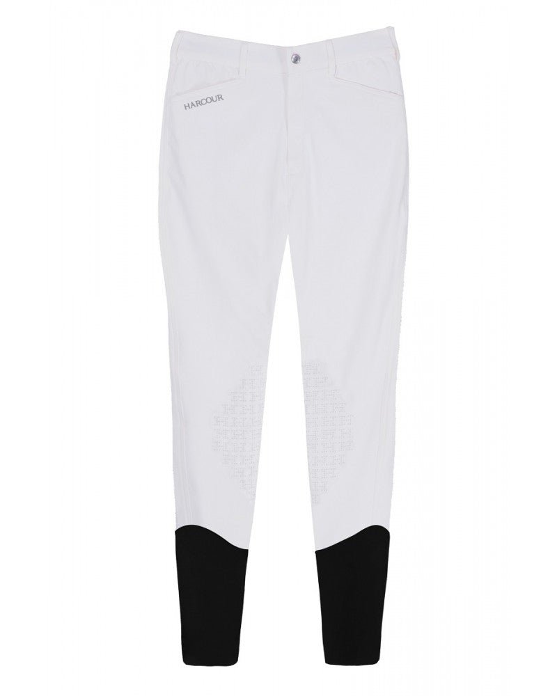 HENRY equestrian - Harcour - Ανδρικό παντελόνι ιππασίας fix system grip Costas λευκό