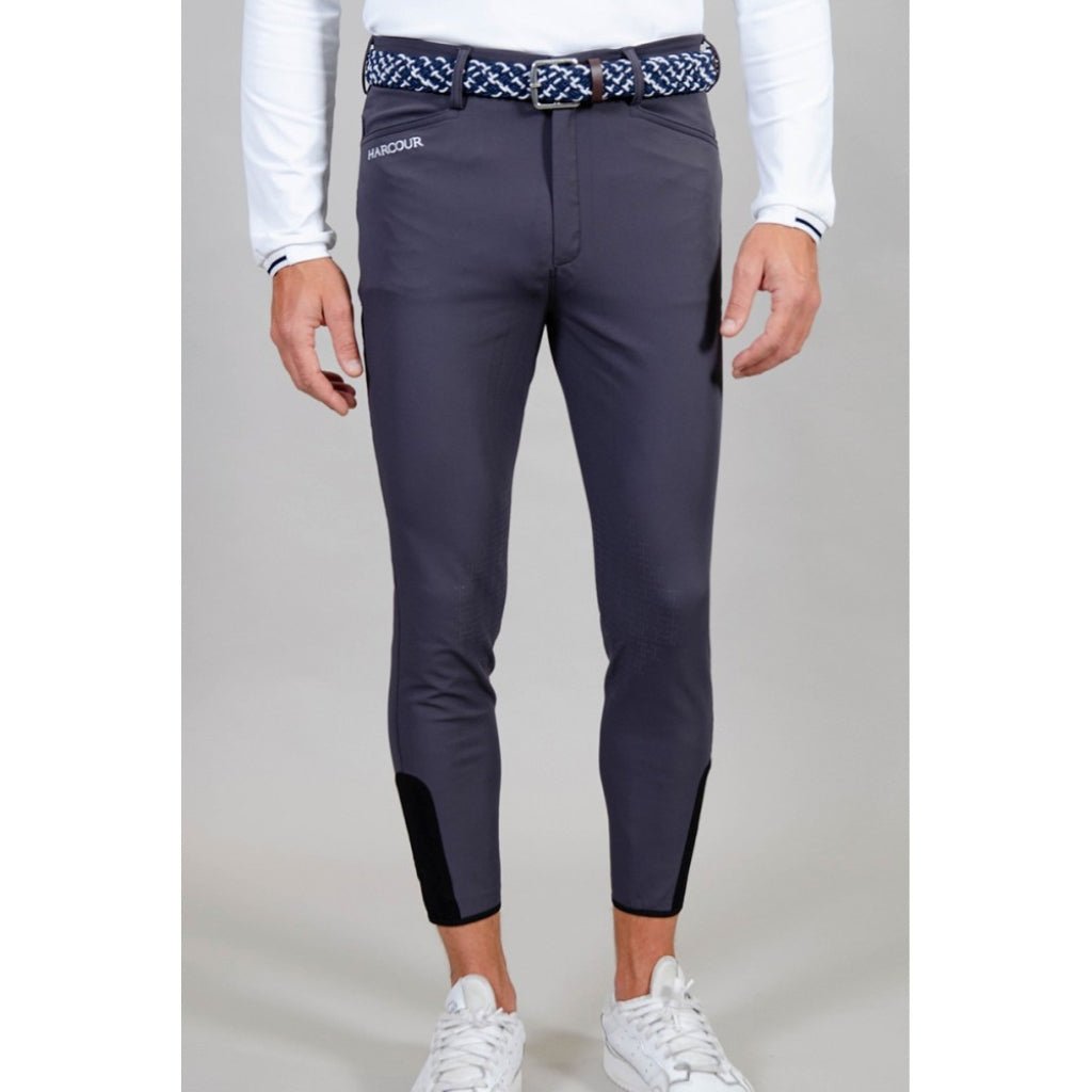 HENRY equestrian - Harcour - Ανδρικό παντελόνι ιππασίας fix system grip Costaso - Dark Grey