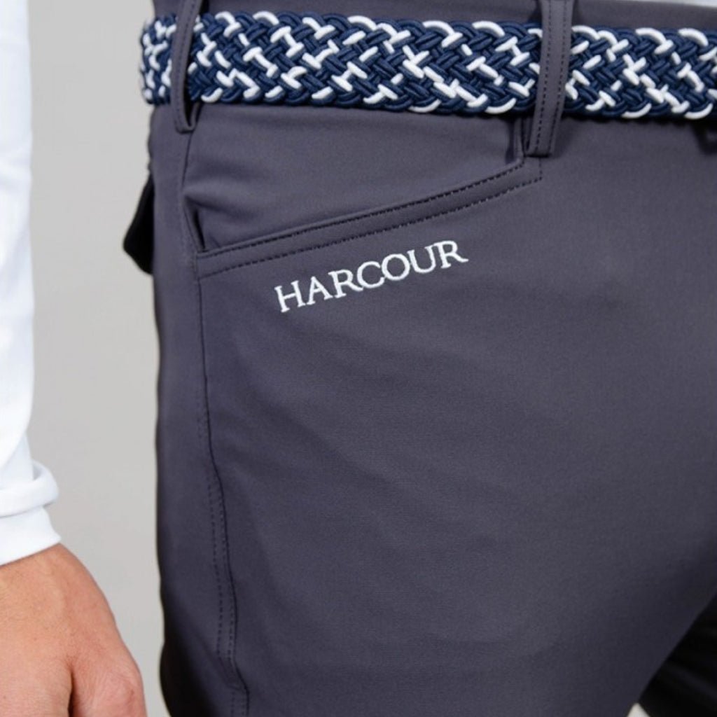 HENRY equestrian - Harcour - Ανδρικό παντελόνι ιππασίας fix system grip Costaso - Dark Grey
