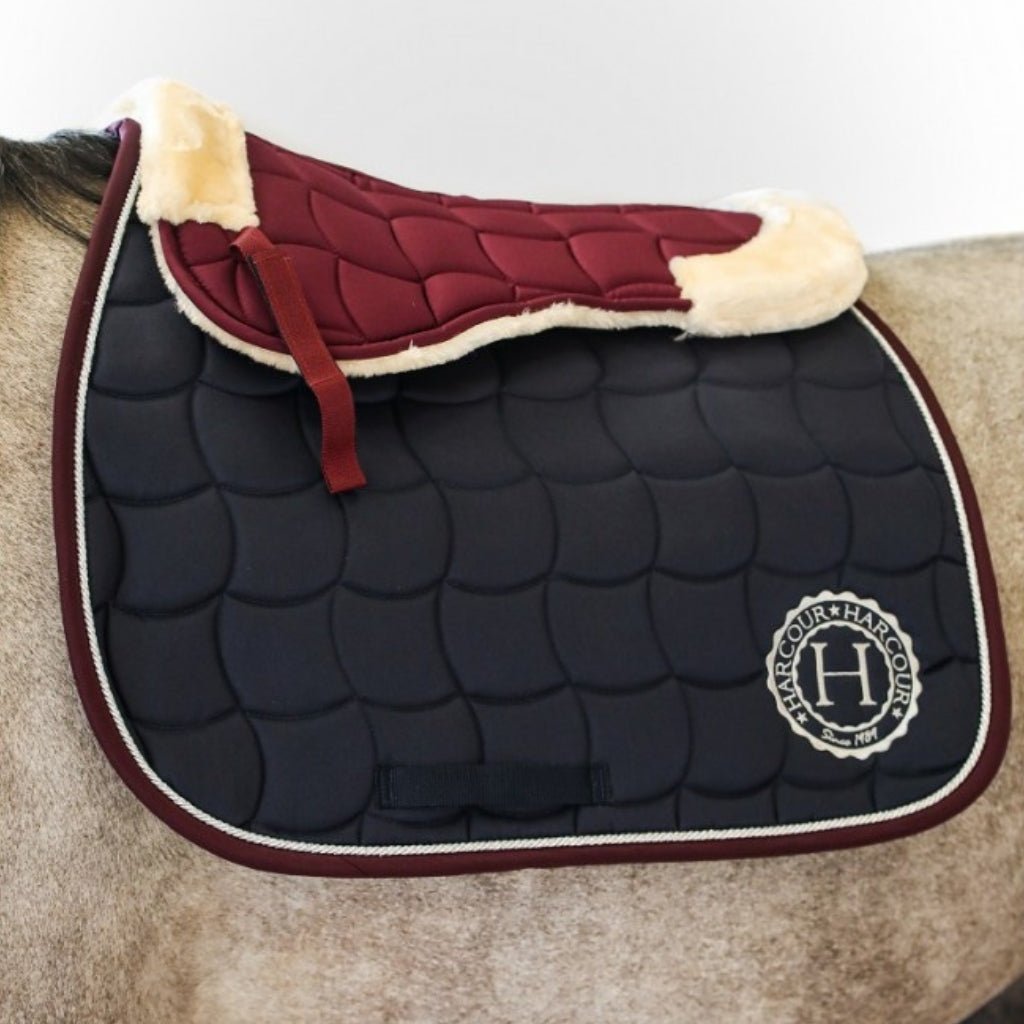 HENRY equestrian - Harcour - Half pad Urano μπορντό