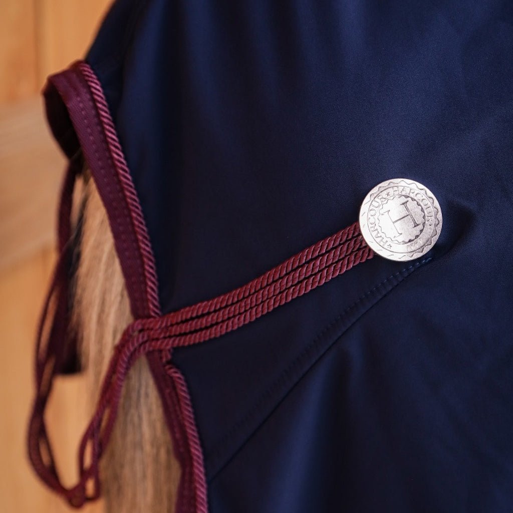 HENRY equestrian - HARCOUR - Κουβέρτα προπόνησης fleece - navy