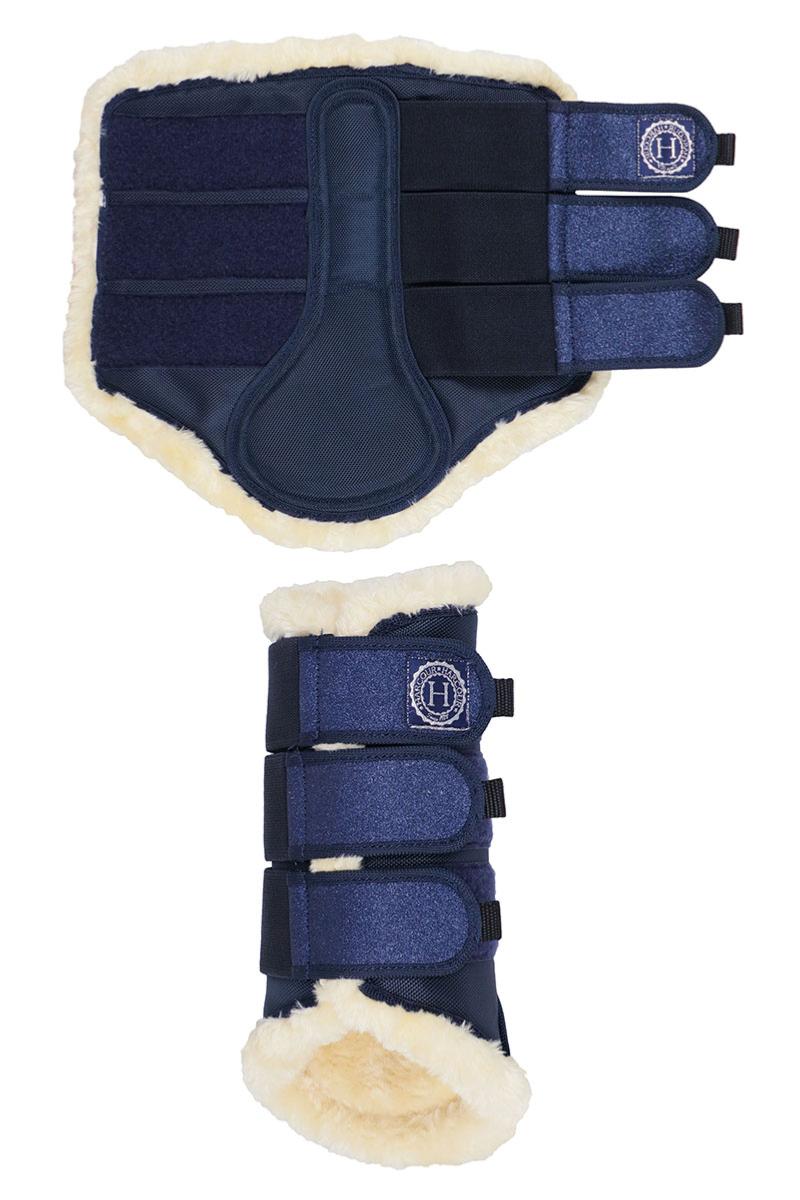 HENRY equestrian - Harcour - Μπροστινές γκέτες Cosmo navy