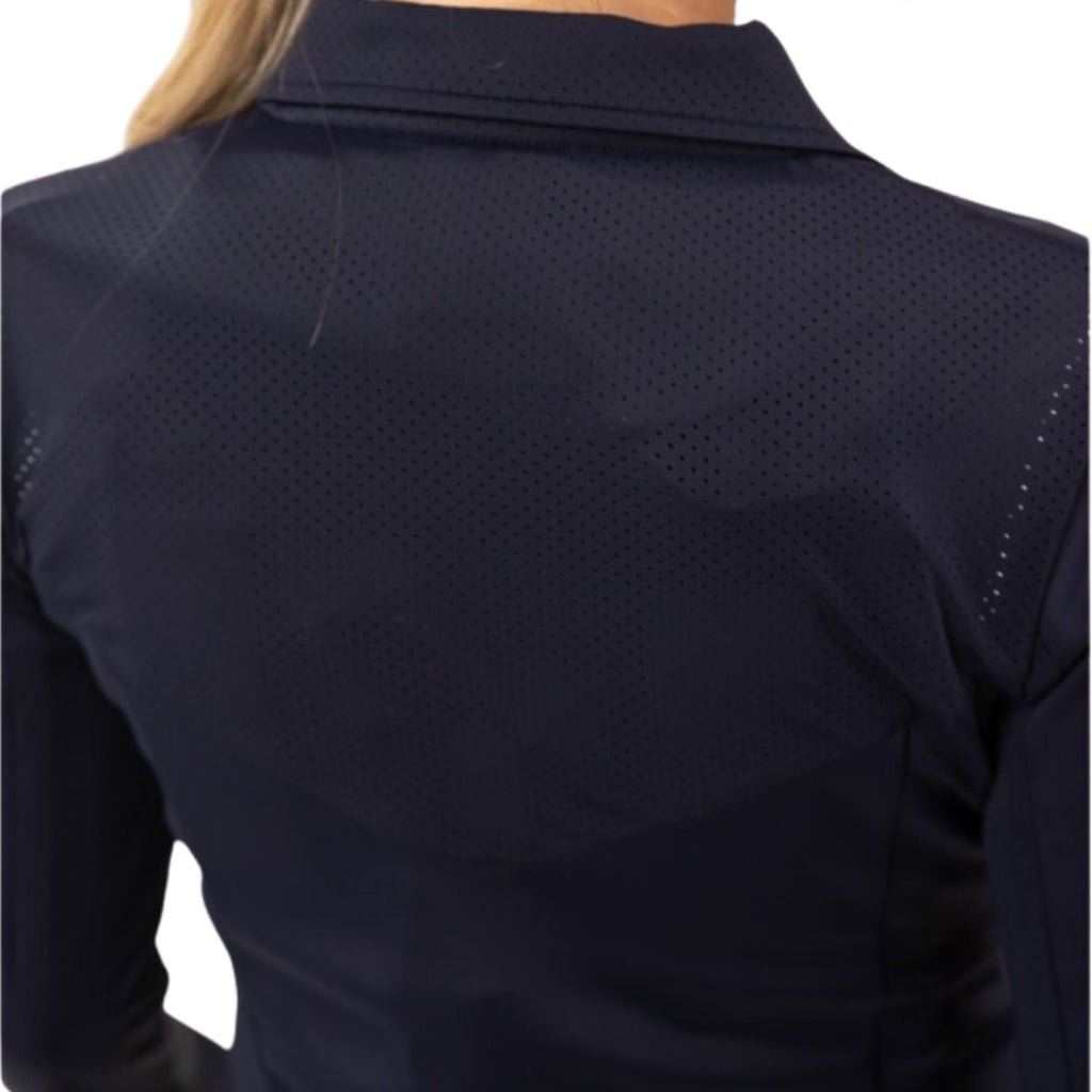 HENRY equestrian - Harcour - Pack Γυναικείο σακάκι αγώνων Kanji + θώρακα Airbag - Navy