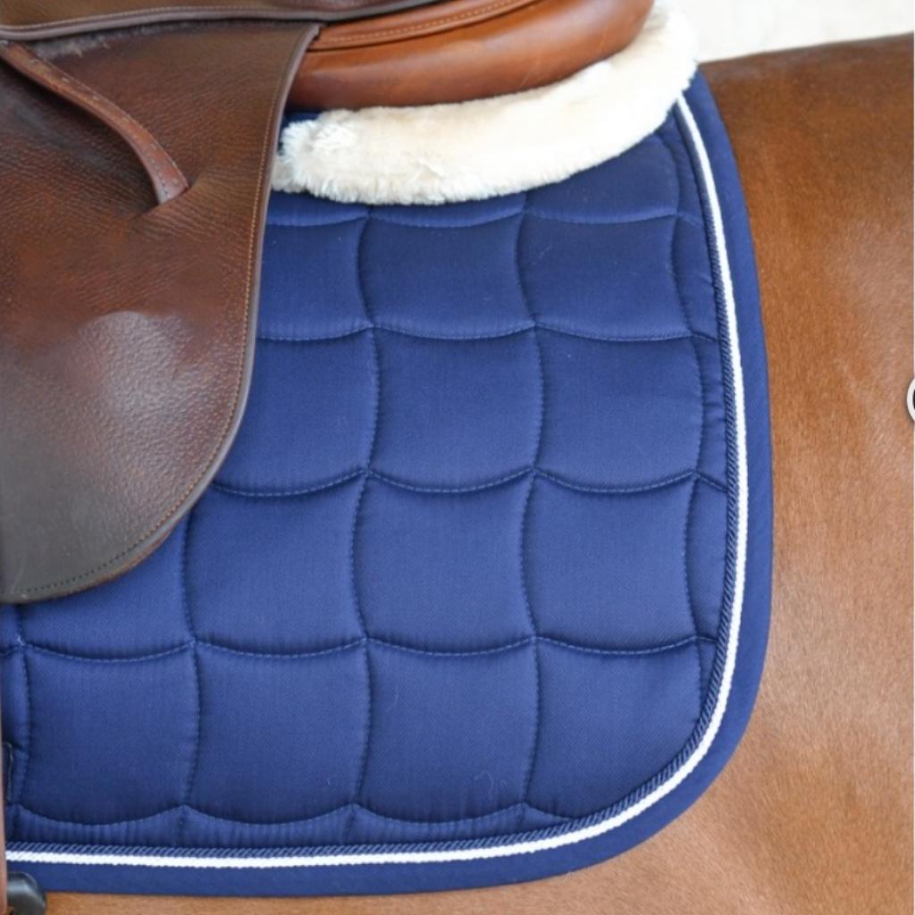 HENRY equestrian - Harcour - Σετ υπόσαγμα Chantilly και σκουφάκι Diamant navy