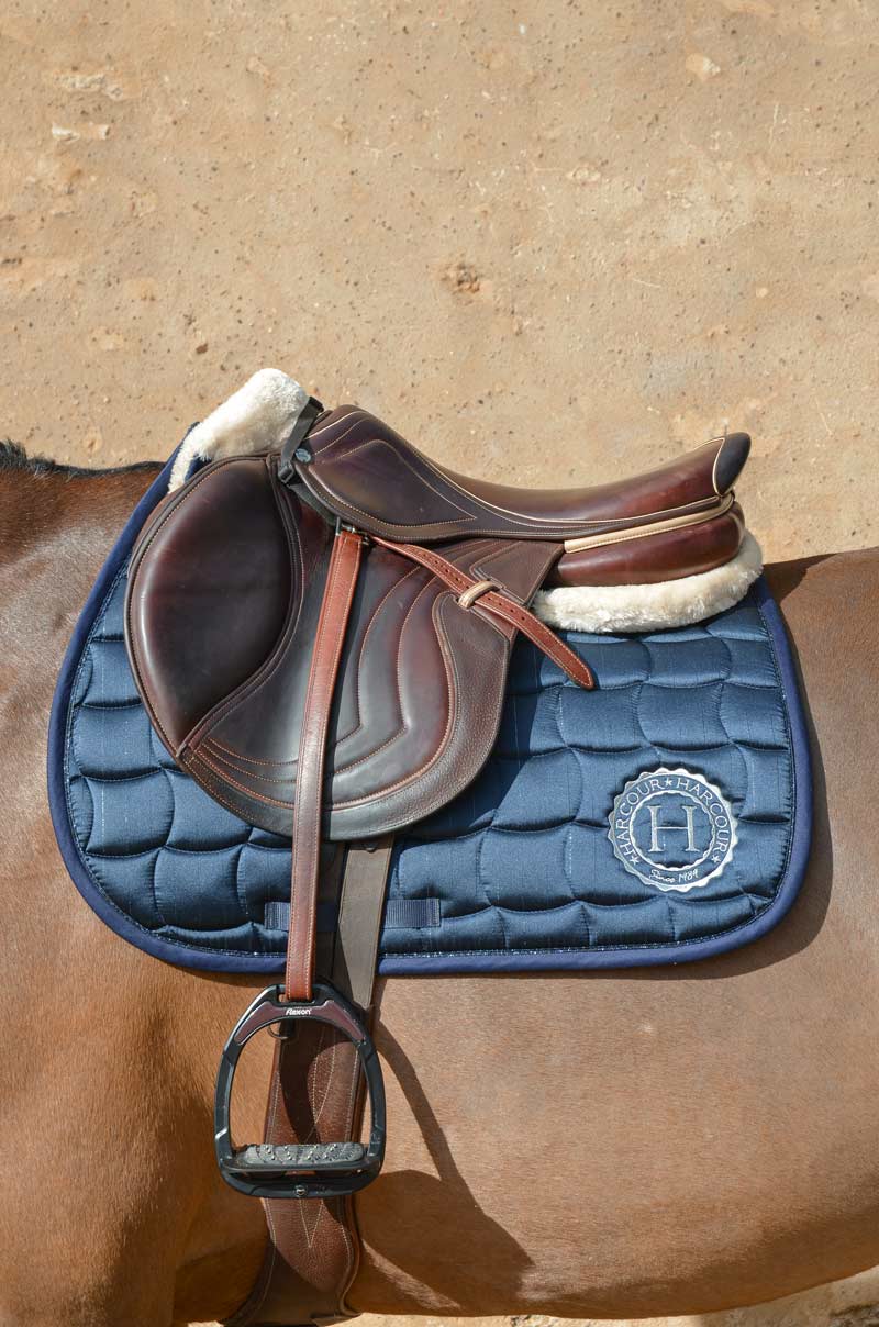 HENRY equestrian - Harcour - Υποσάγμα dressage Salal navy