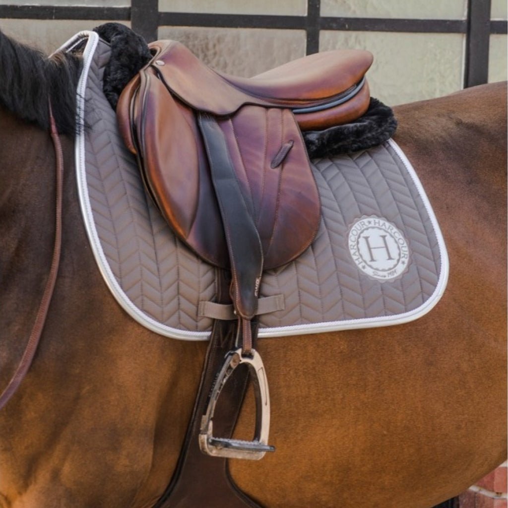 HENRY equestrian - Harcour - Υπόσαγμα jumping Smaug Taupe