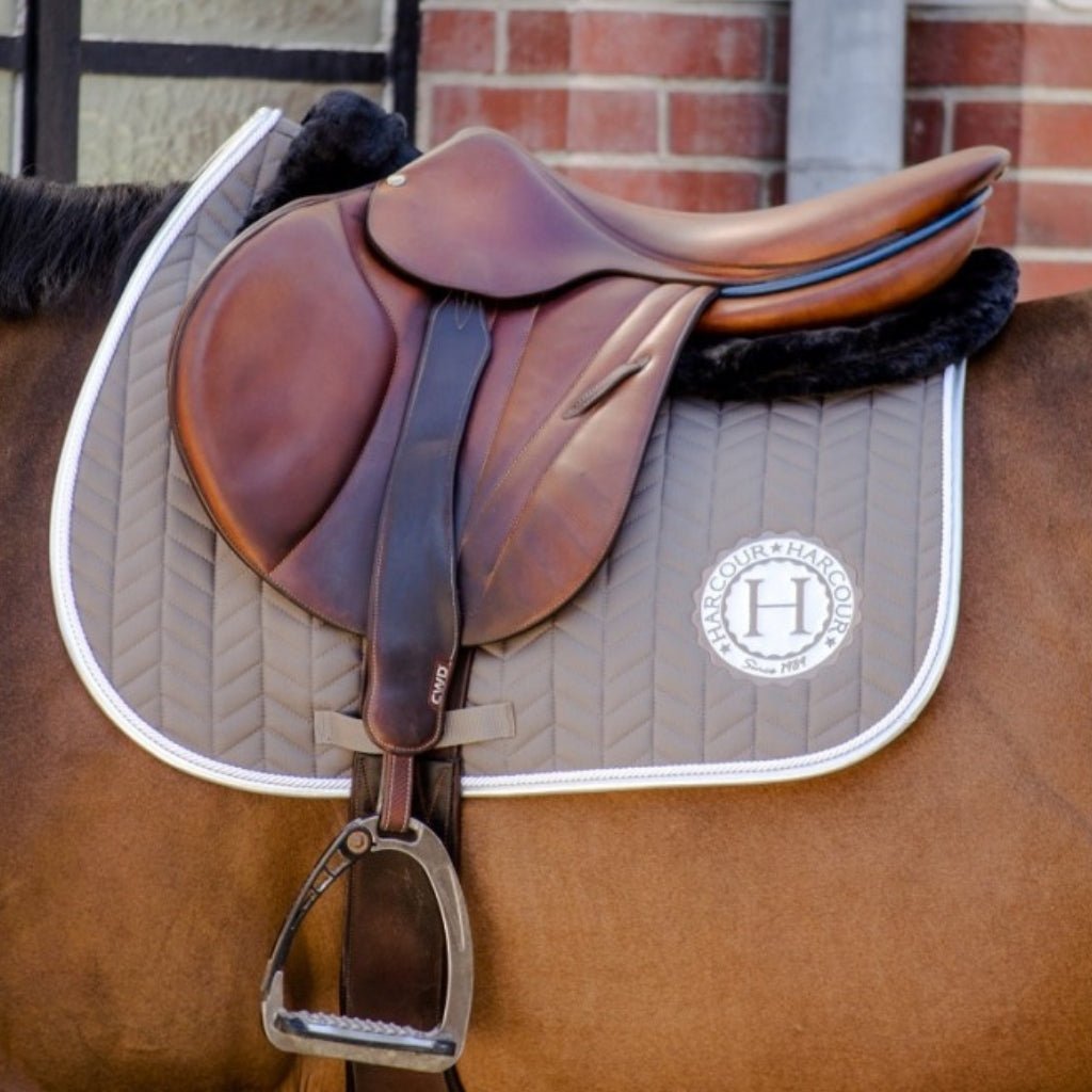 HENRY equestrian - Harcour - Υπόσαγμα jumping Smaug Taupe