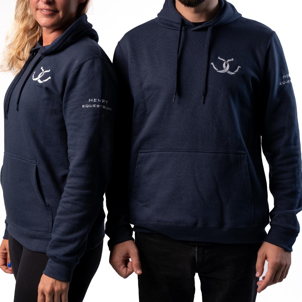 HENRY equestrian - HENRY equestrian - Hoodie HENRY equestrian navy