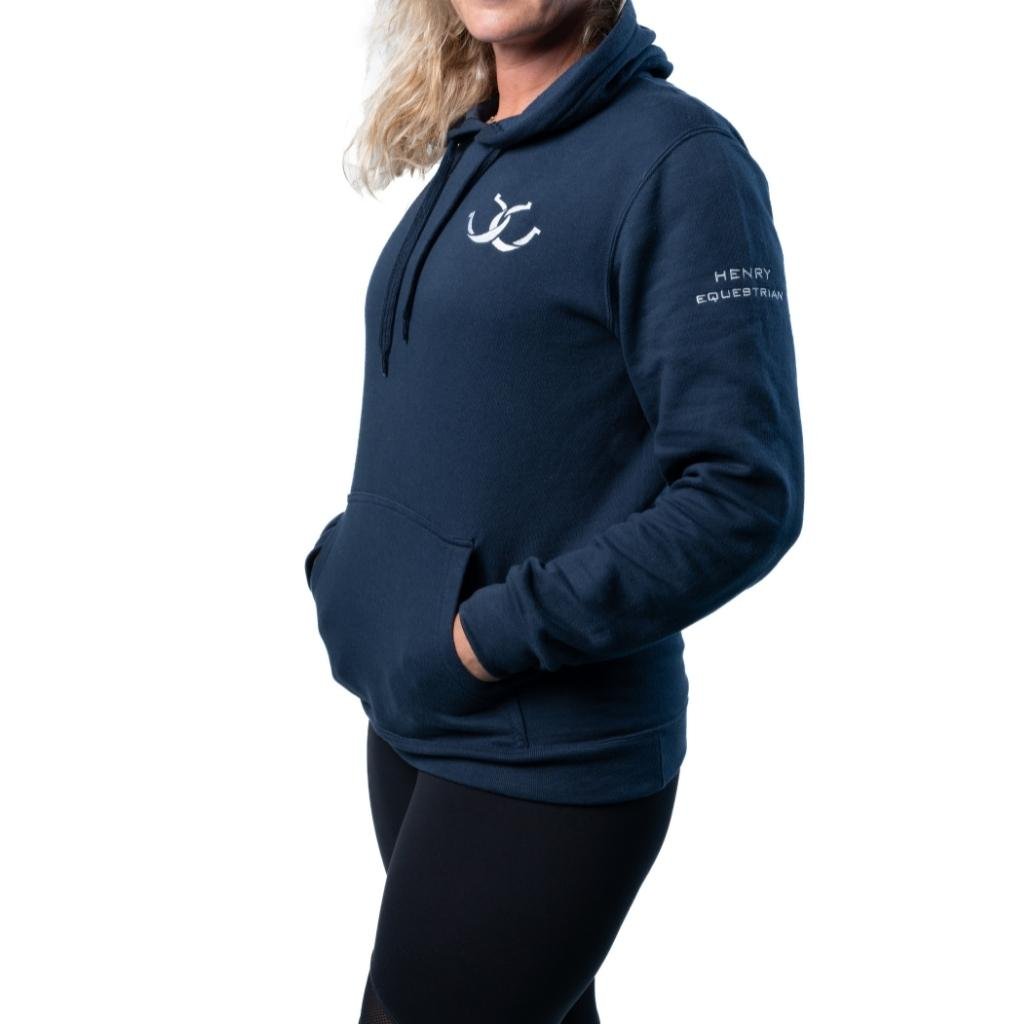 HENRY equestrian - HENRY equestrian - Hoodie HENRY equestrian navy