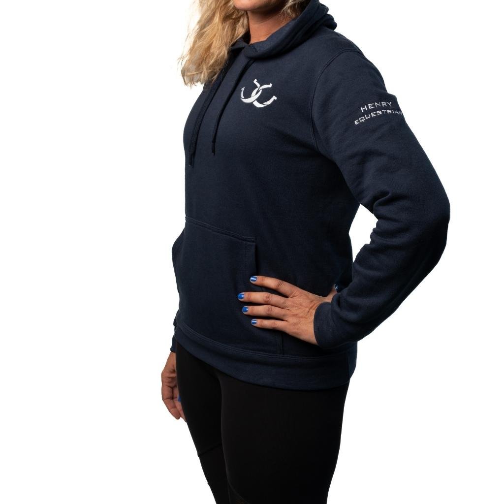 HENRY equestrian - HENRY equestrian - Hoodie HENRY equestrian navy