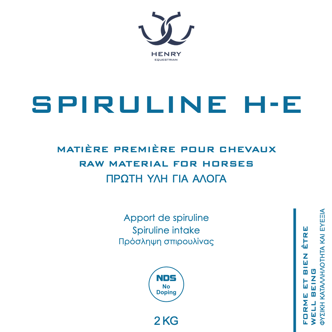 HENRY equestrian - HENRY equestrian - Συμπλήρωμα διατροφής SPIRULINE H-E 2 kg