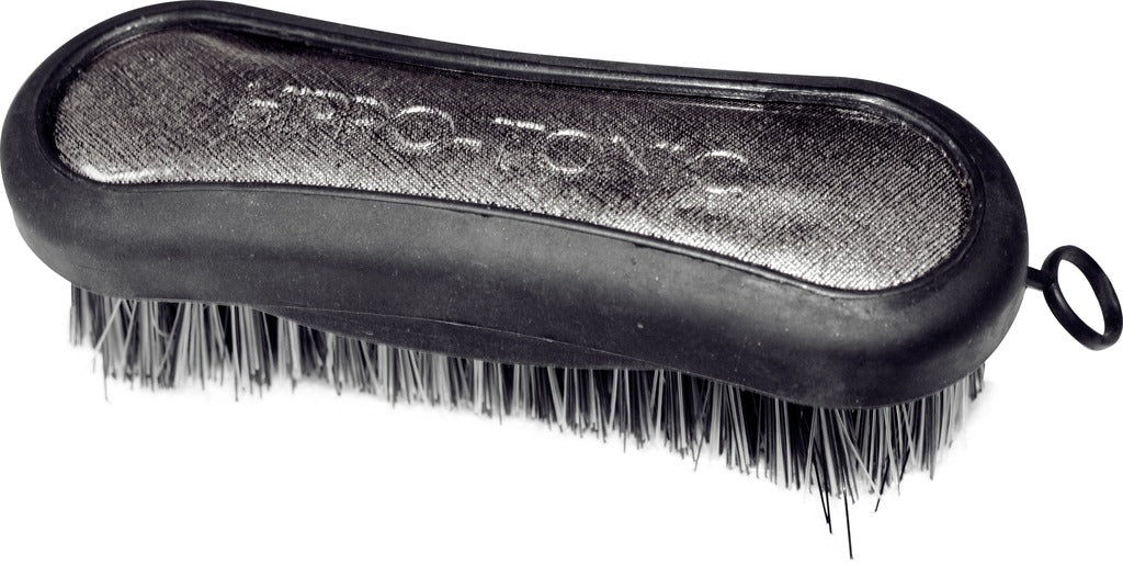 HENRY equestrian - Hippotonic - Glossy Βούρτσα κεφαλής - ασημί / μαύρο